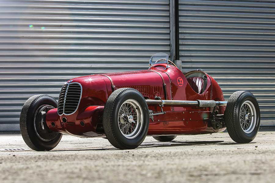 Maserati 6CM Monoposto der 1930er Jahre in Rot